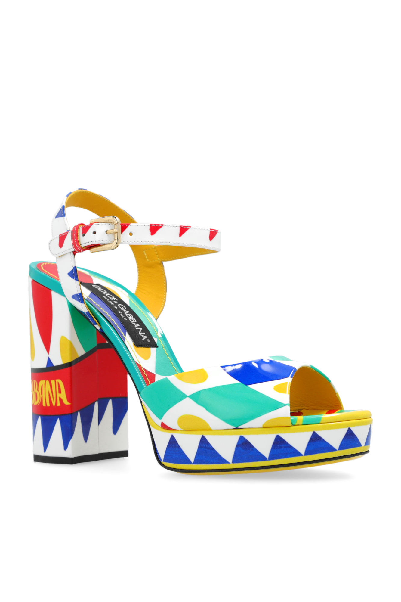 DOLCE & GABBANA ジャガード フラットスライド サンダル DOLCE & GABBANA ビーチスライドサンダル ラバー DGロゴ | Merci